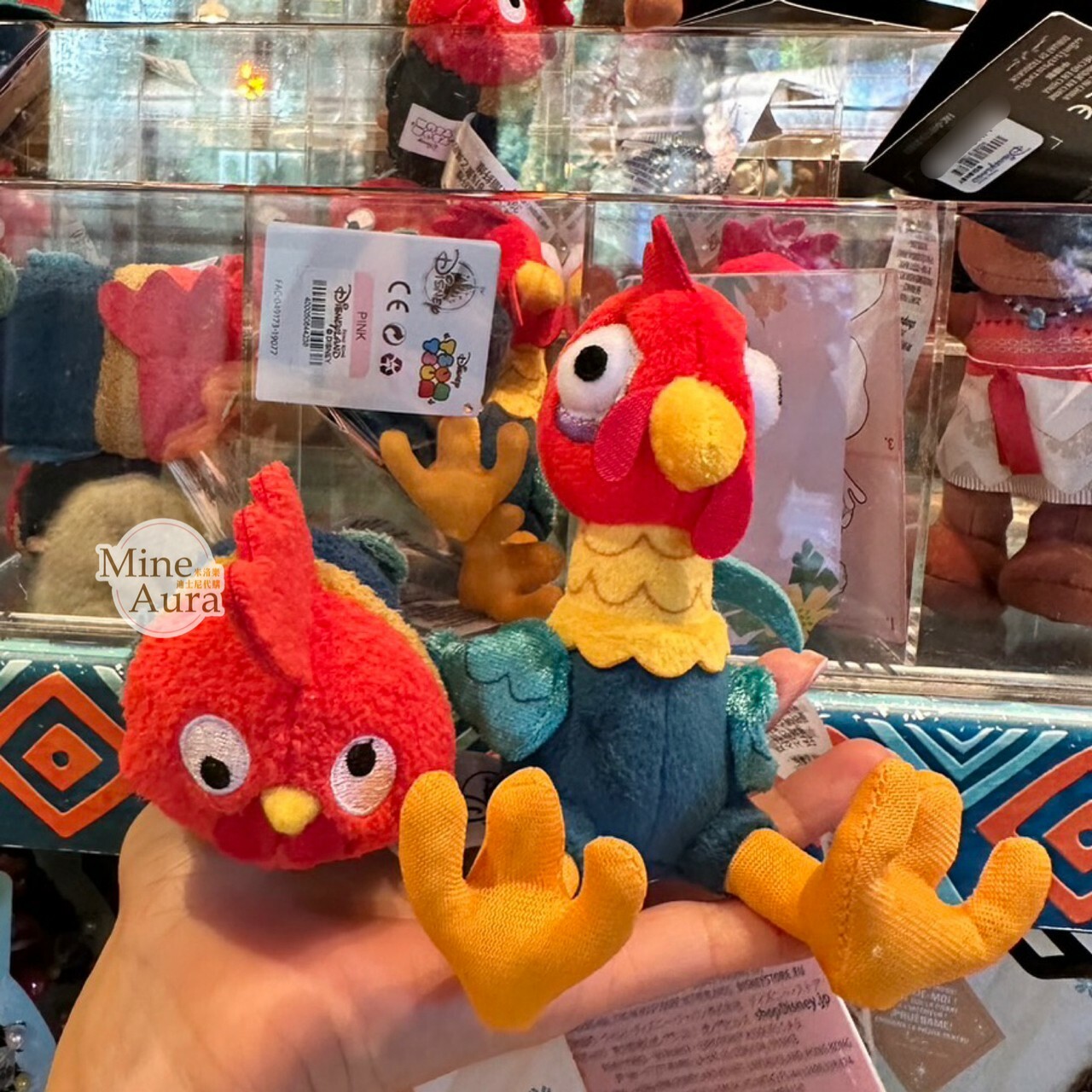 TSUM TSUM 公雞 嘿嘿 Heihei  迷你公仔 娃娃 海洋奇緣 Moana  -香港迪士尼樂園