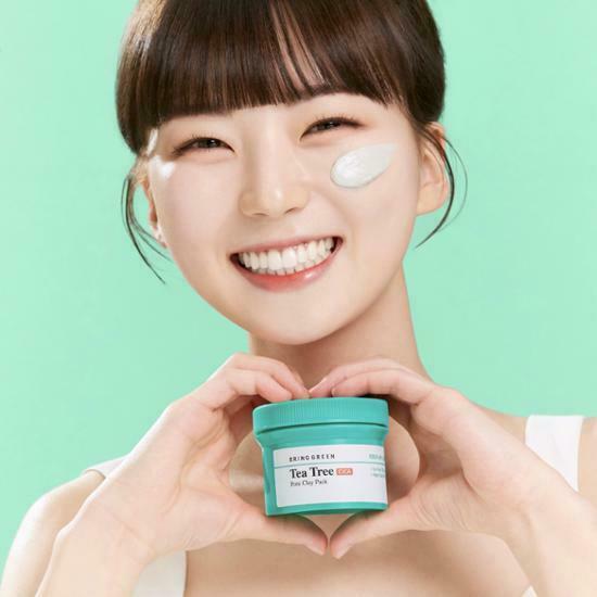Bring Green Tea Tree CICA Pore Clay Pack 120g [Olive Young Planning Set]