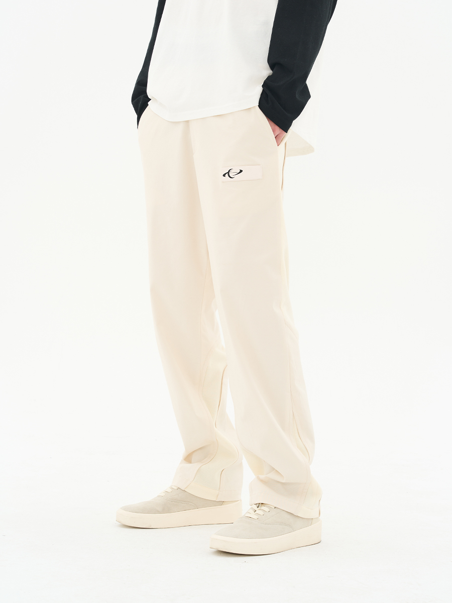 Harsh and Cruel 23SS 廓形解構材質拼接長褲 HM223150605