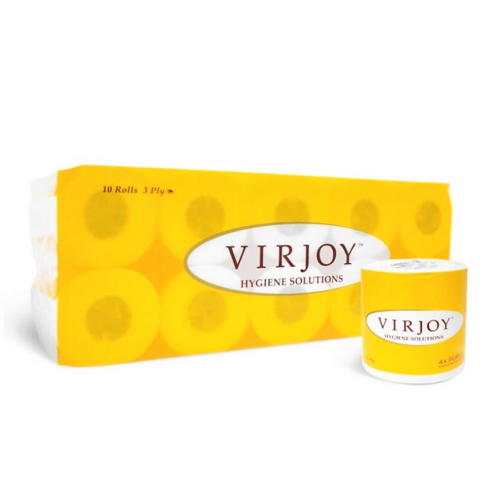 [每卷$2.38起] Virjoy 唯潔雅 Best Deal 3層卷裝廁紙 紙巾 (1條10卷)