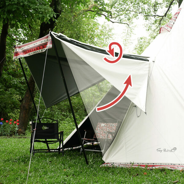 Outdoor base 彩繪天空精靈帳