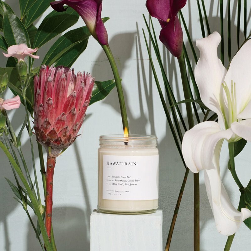 Hawaii Rain 夏威夷島雨 極簡蠟燭 - Brooklyn Candle Studio