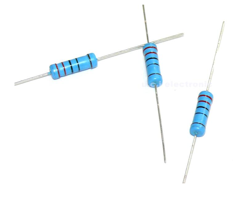 【UCI電子】(K-3) 2W220R 2W56R 2瓦 五色環 金屬膜電阻 1%精度 220R 歐 電阻器 電阻