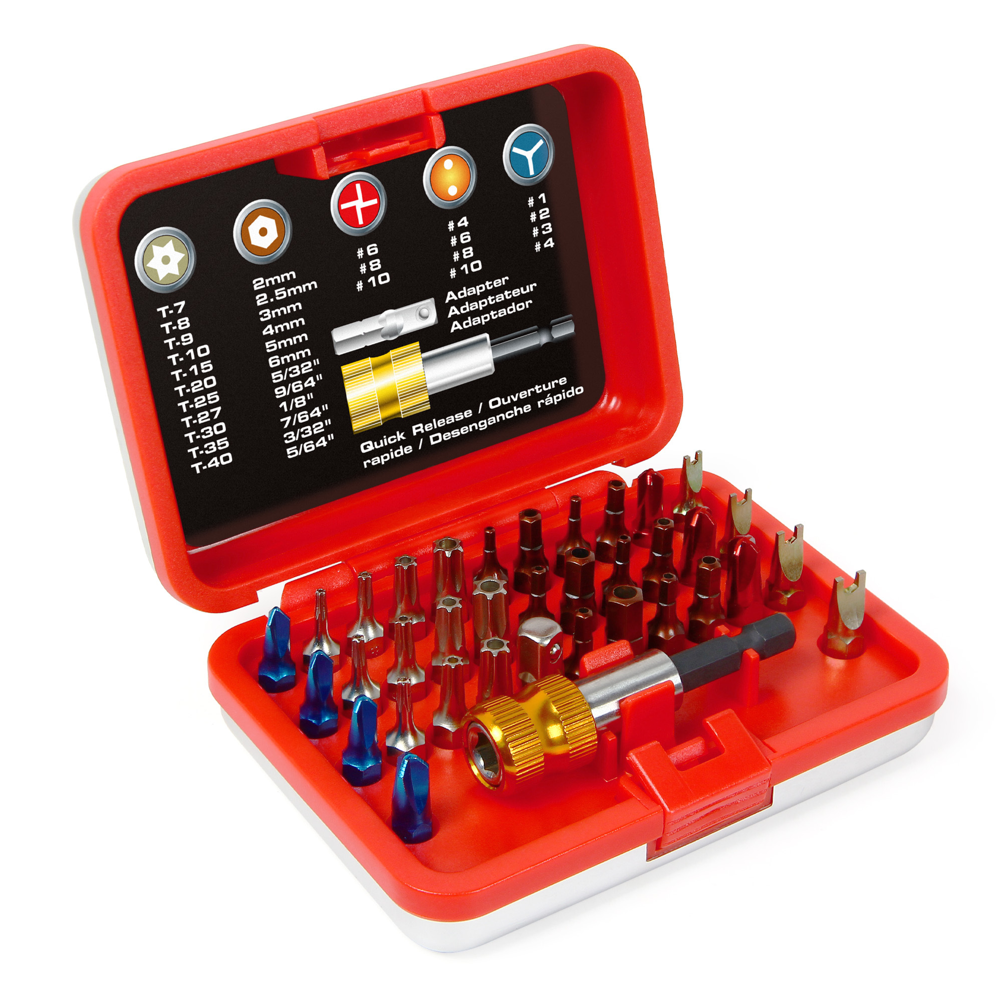 Powerbuilt 36件式安全螺絲起子頭組