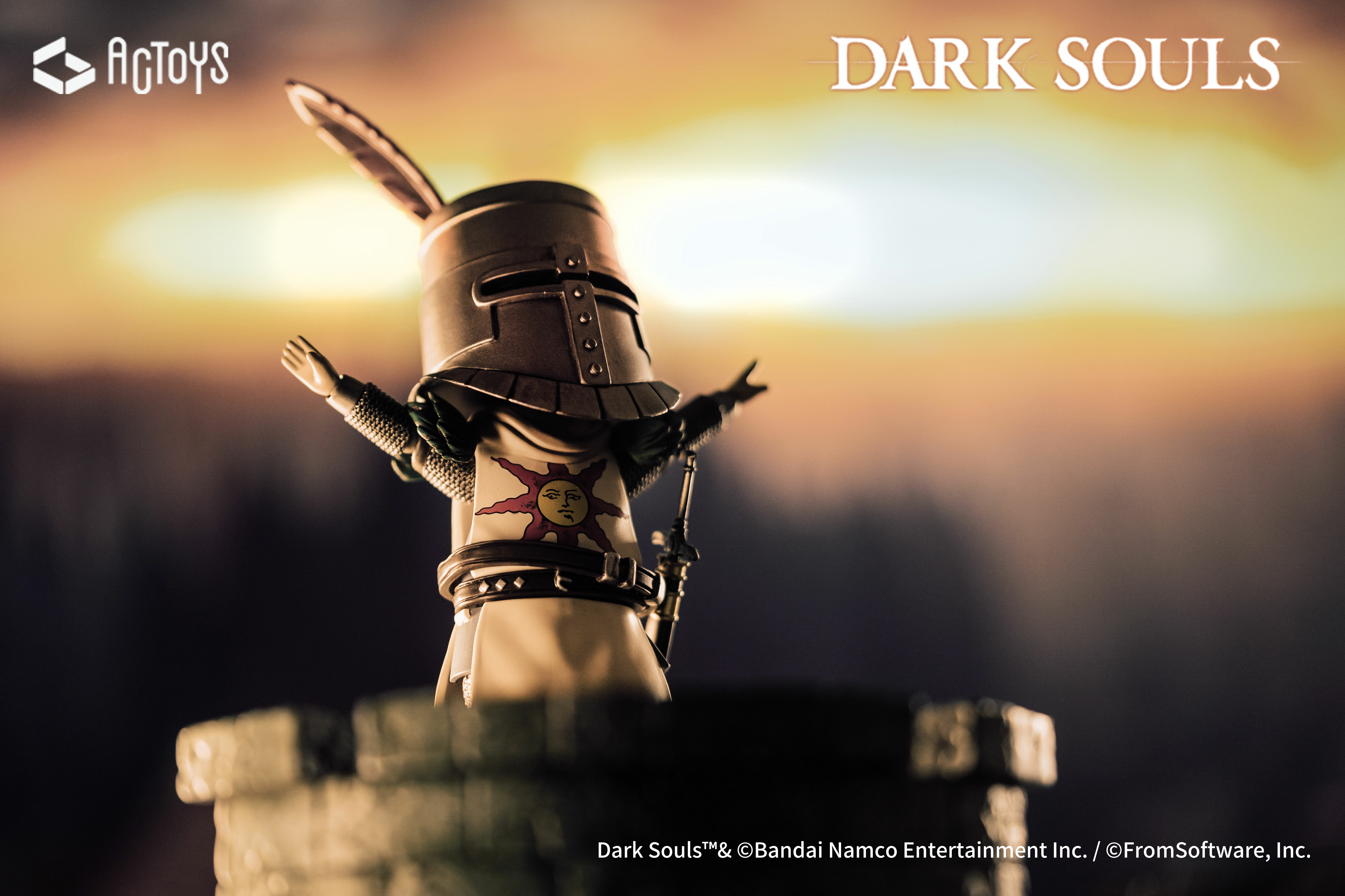 「ACG.GO」「預購」日版 EMONTOYS 太陽戰士索拉爾 Dark Souls Non-scale Action Figure
