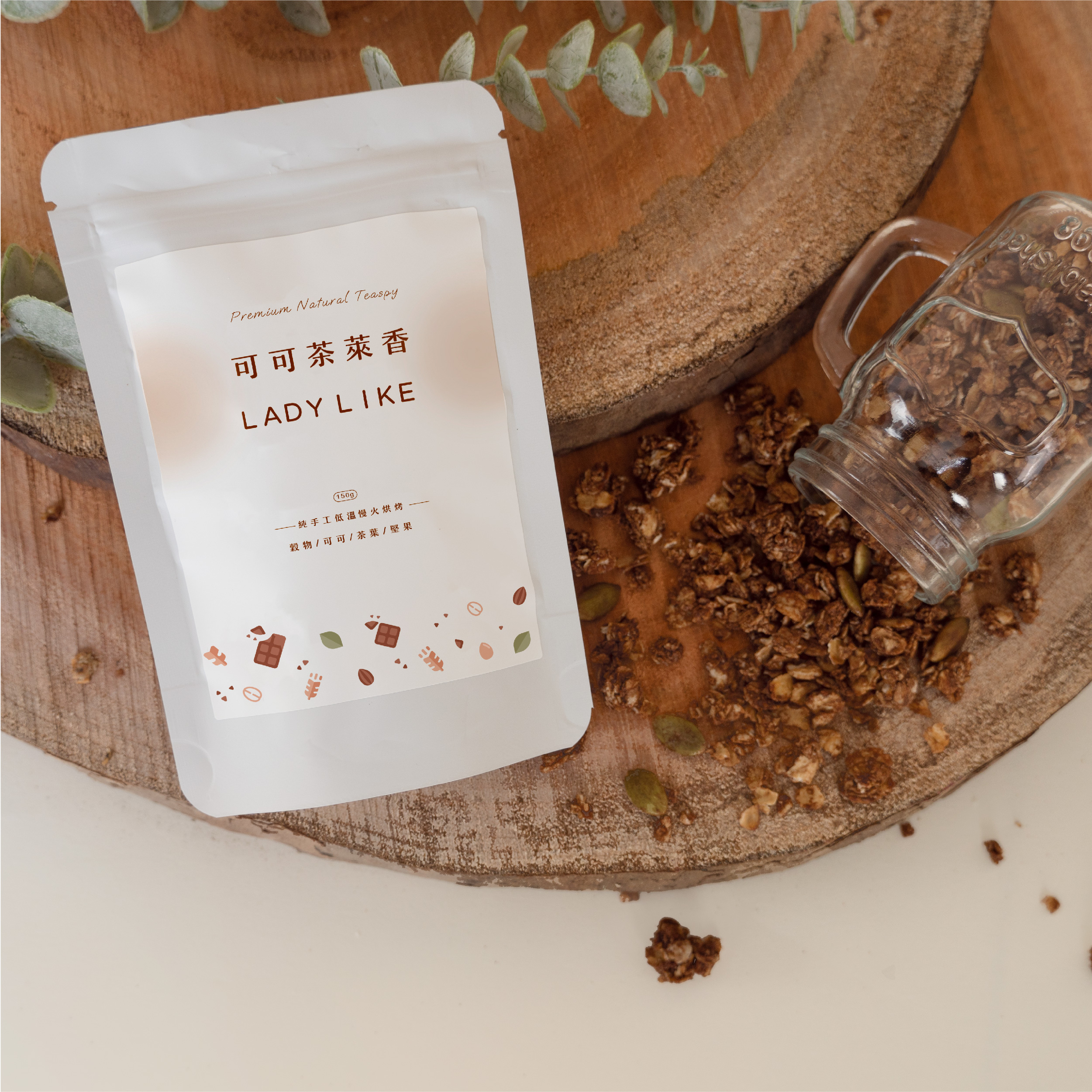 可可茶萊香 150g