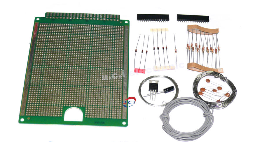 【UCI電子】(二C-4) 乙級材料 數位電子鐘材料包