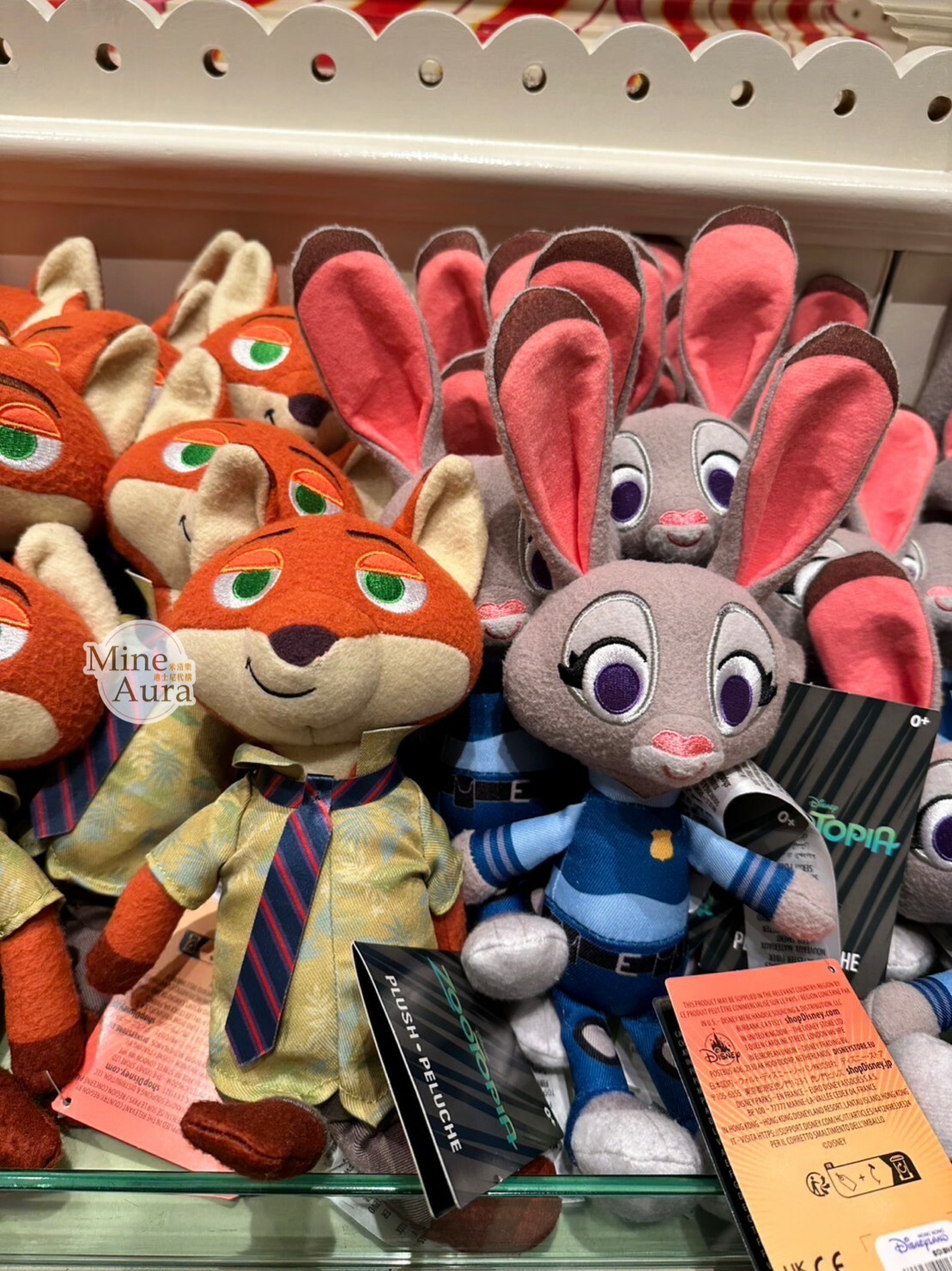 Q版 哈茱蒂 Judy 兔 娃娃 玩偶 動物方城市 Zootopia -香港迪士尼樂園