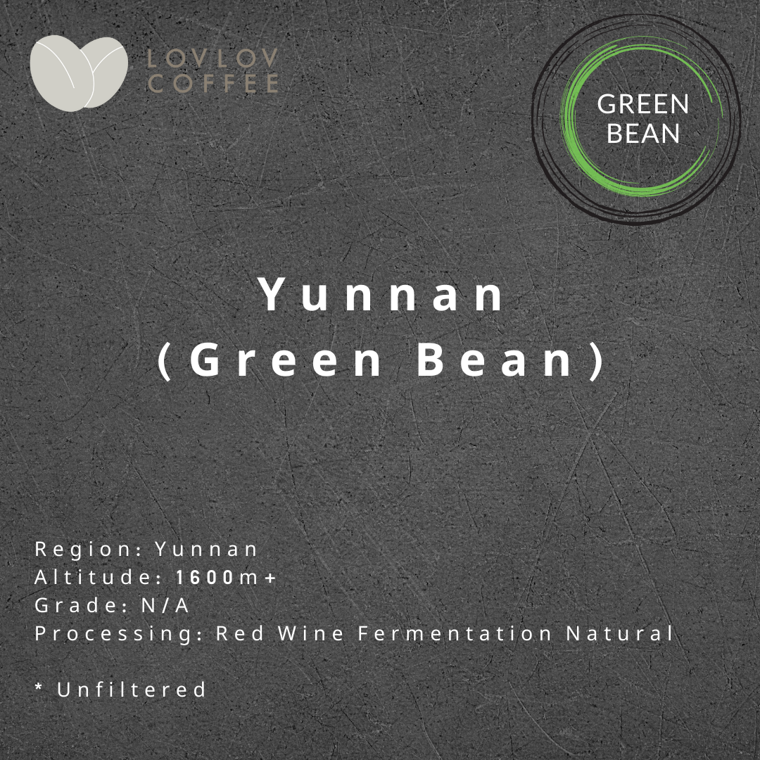 (生豆) 雲南 咖啡生豆