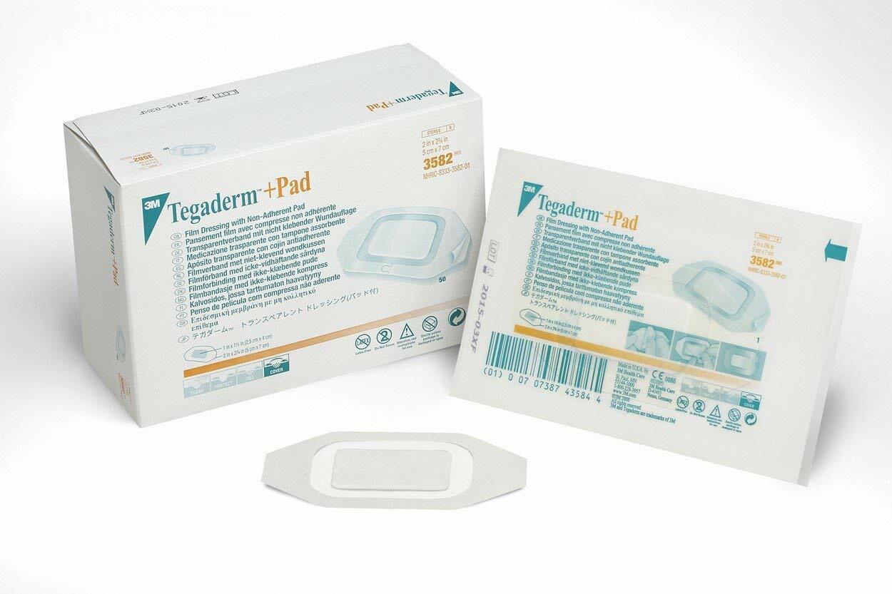 3M™ 美膚貼™ Tegaderm + Pad 3582 全效防水膠膜敷貼 5cm x 7cm (一片裝)