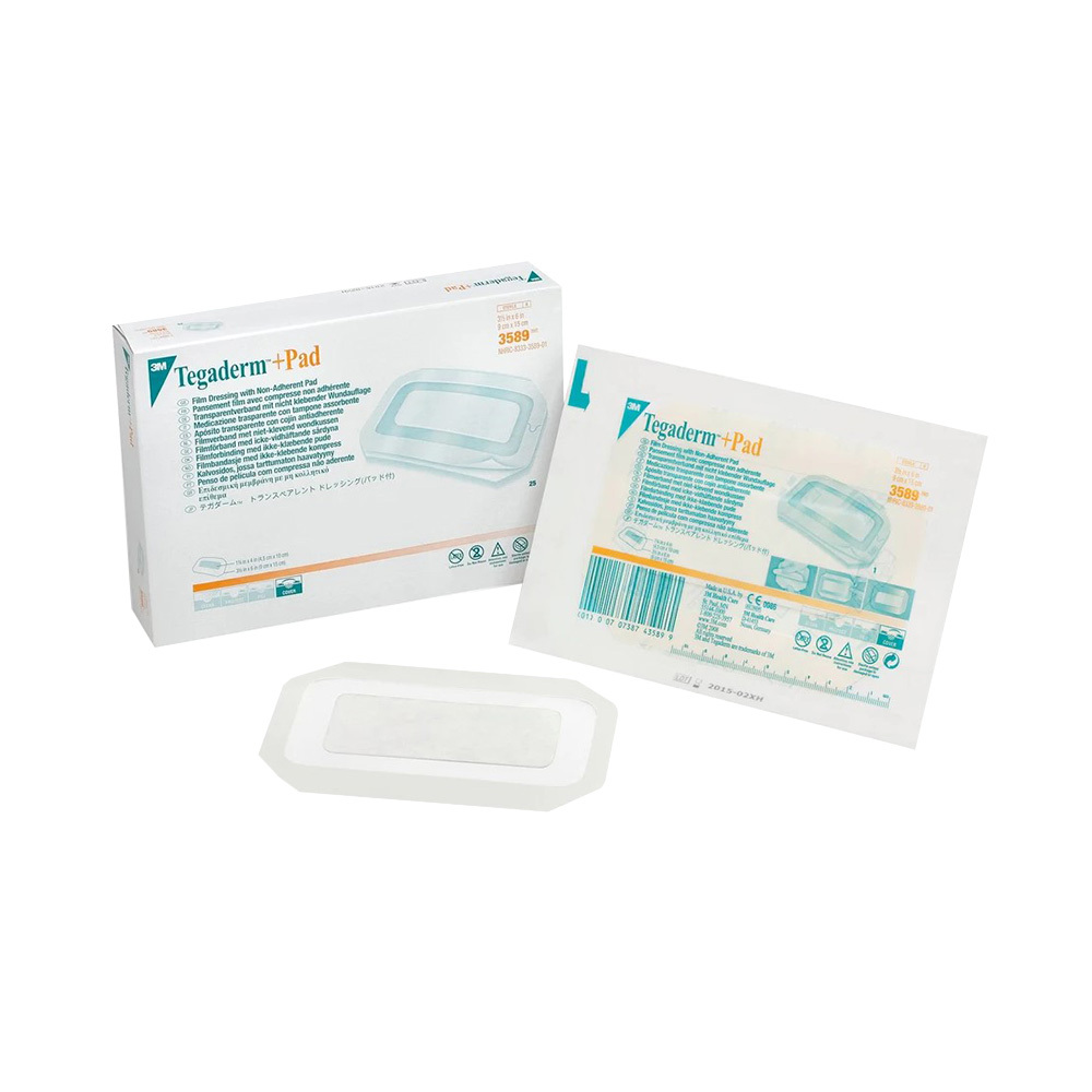 3M™ 美膚貼™ Tegaderm + Pad 3589 全效防水膠膜敷貼 9cm X 15cm (一片裝)
