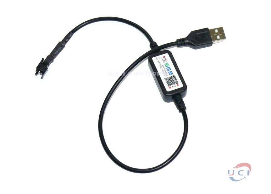 【UCI電子】(Z-3) 藍牙APP控制器 七彩燈條 RGB迷你控制器 適用於2812燈條