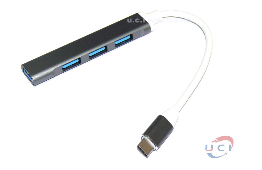 【UCI電子】 (二A-1) Type-c 電腦 HUB分集線器TYPE-C TO USB HUB