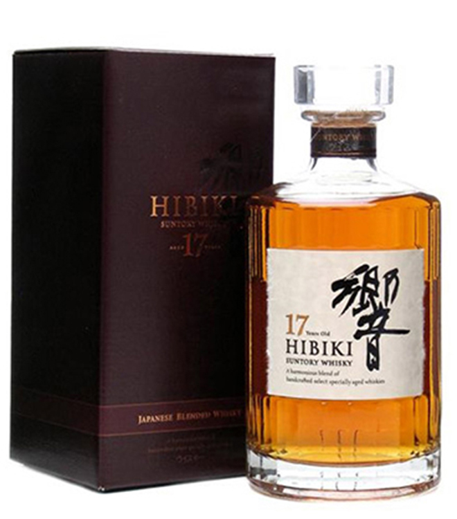 三得利 響 17年 日本調和威士忌  700ml（中古品仿皮紙盒）