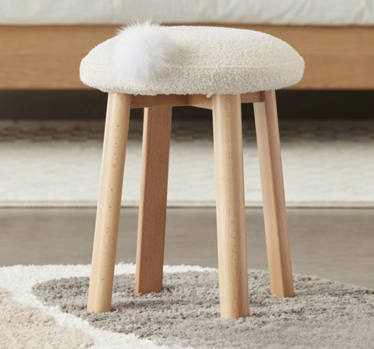 艾米蘭小兔子梳妝凳 MLB-G6133