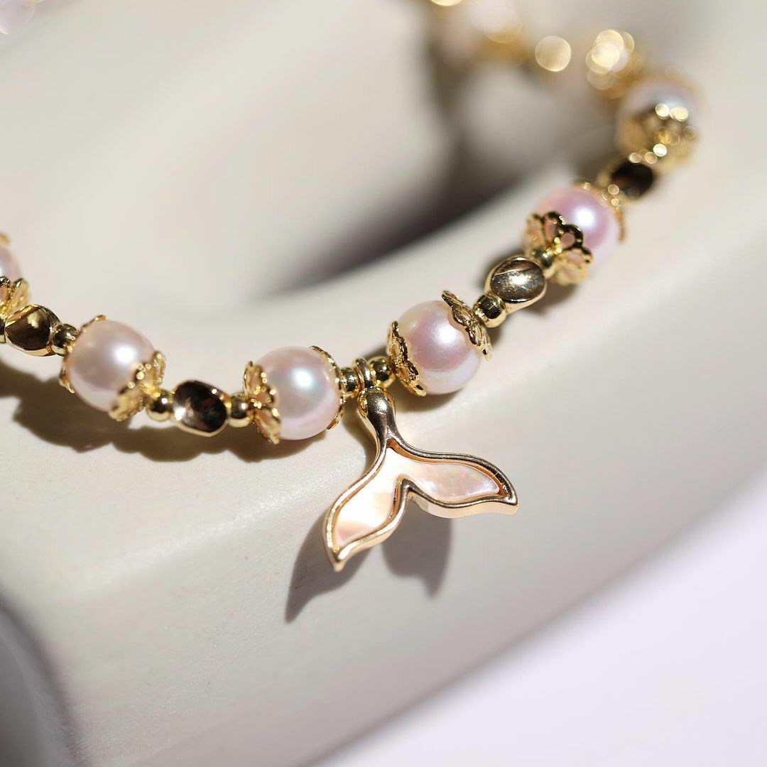 Akoya珍珠小美人魚手鏈（產品編號：BP001）