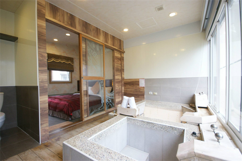 國蘭花園Villa會館 雙人房浴池