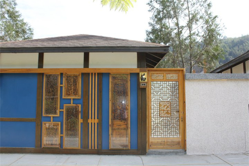 國蘭花園Villa會館 房間入口