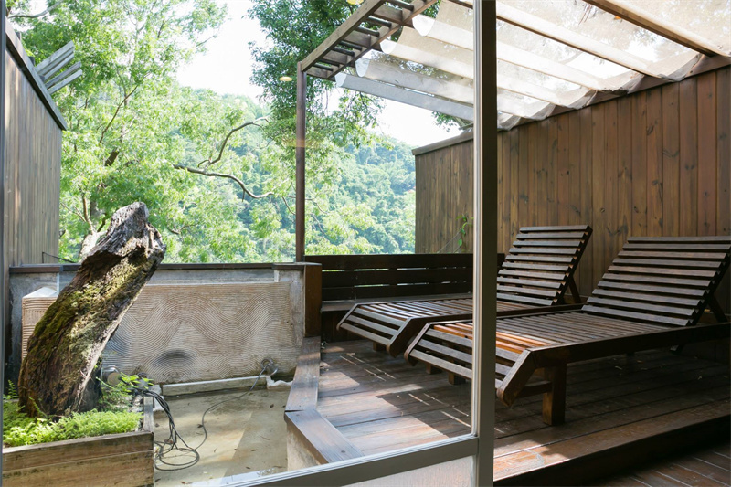 國蘭花園Villa會館 休憩躺椅