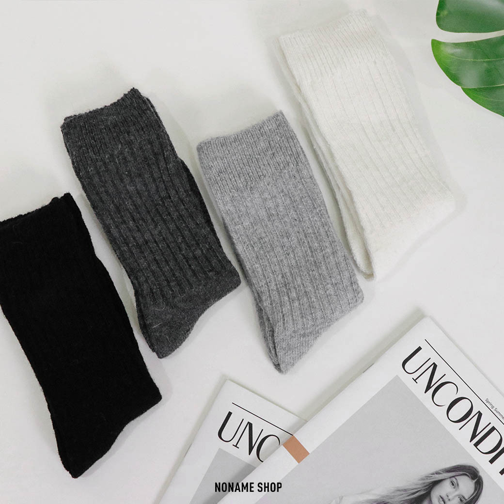 OH!NI 羊毛 加厚 堆堆襪 長襪 襪子 八色 (任選多色再優惠!)