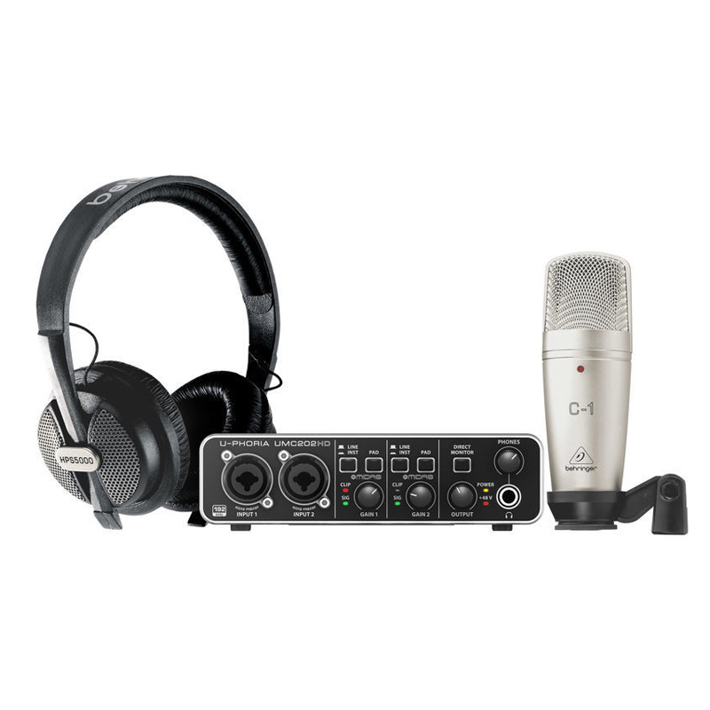 Behringer U-Phoria Studio PRO 錄音套組