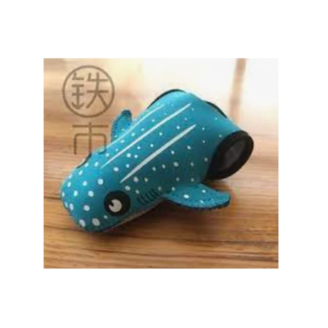 ▲鉄市設計-二級頭造型保護套-鯨鯊