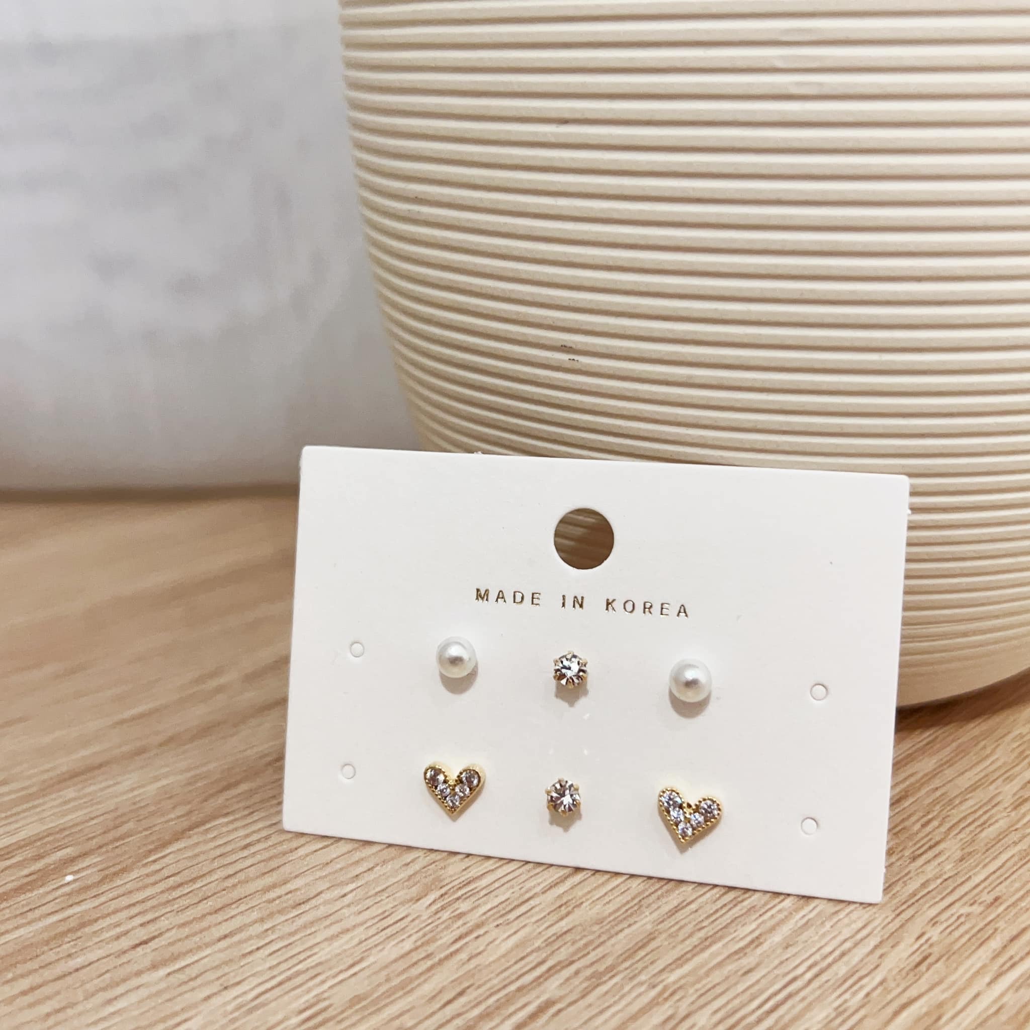 正韓日常耳環多件組