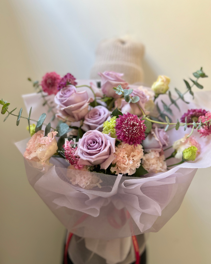 貳樓有花・守護之心花束款