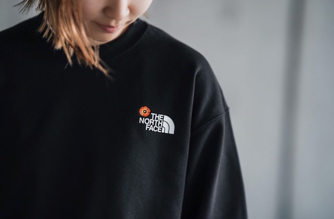 日本 TNF Flower Logo series 衛衣