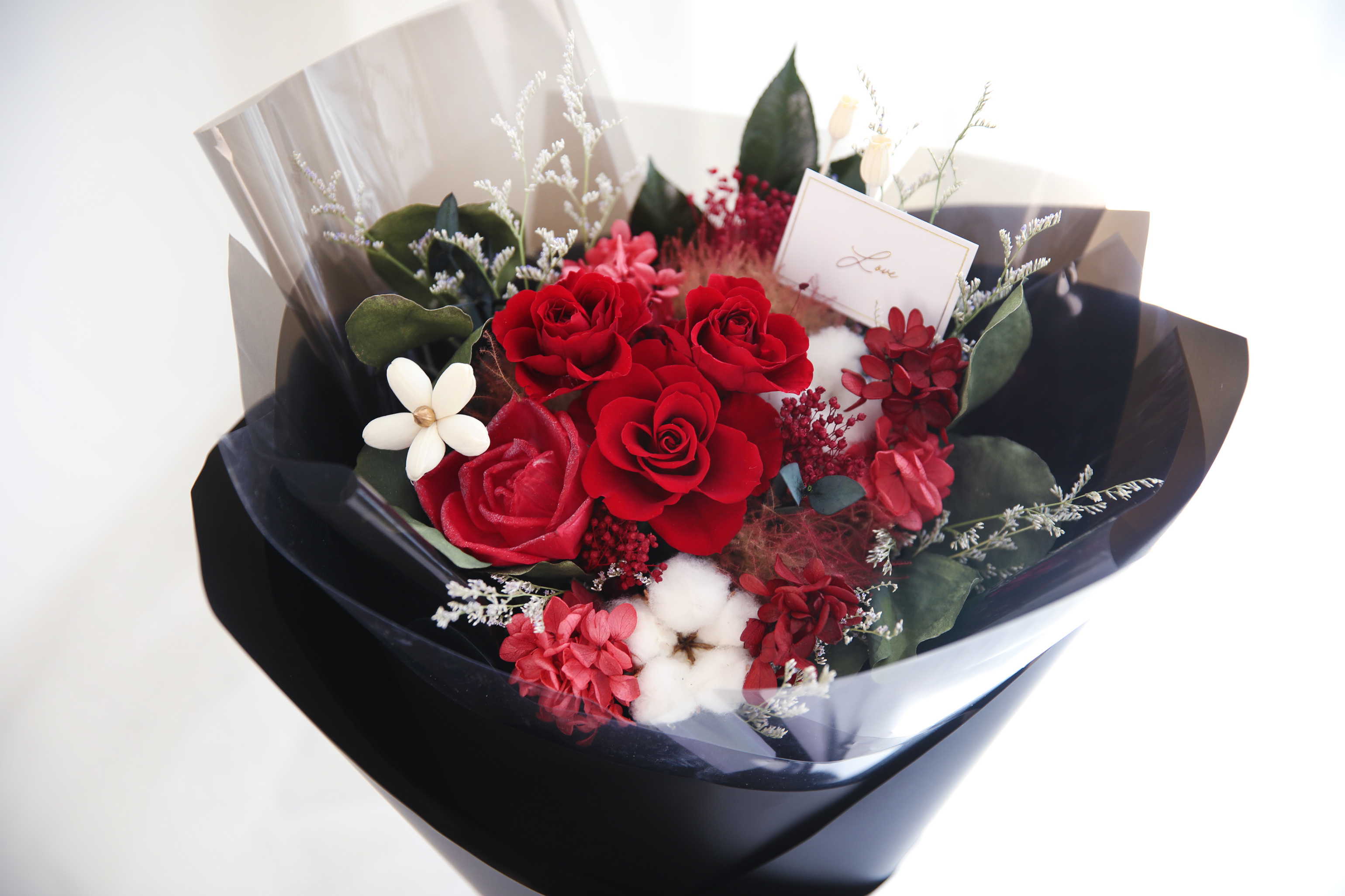 情人節花束307 | 深愛Love-熱戀紅