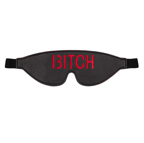 〔美國品牌〕Shots Ouch Bitch 眼罩  - Black