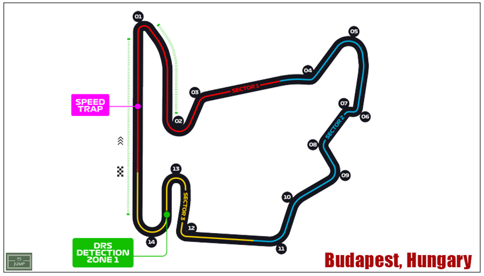 F1 - Budapest, Hungary|21-23 July 2023|R12
