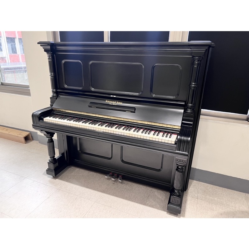 精選鋼琴 稀有 史坦威鋼琴 Steinway & Sons 大直立鋼琴 單音延長 中古鋼琴 二手鋼琴 古董 漢麟樂器