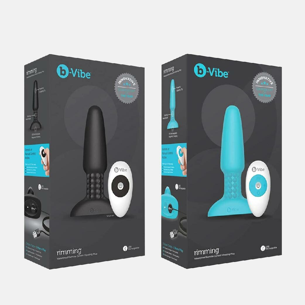 B-Vibe Rimming 無線搖控震動轉珠肛塞