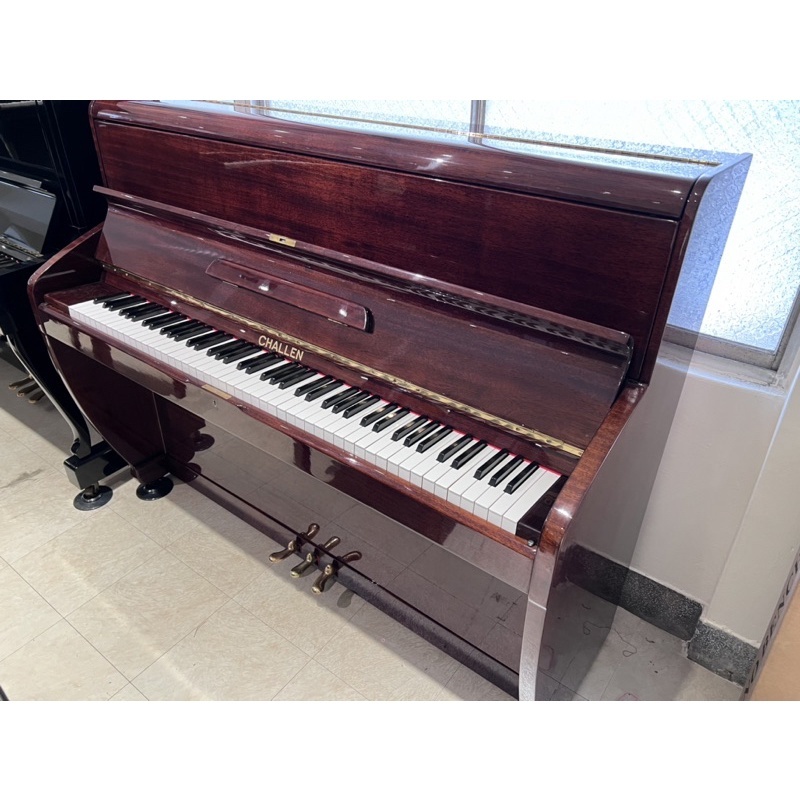 稀有 英國原裝鋼琴CHALLEN 116 德國打弦系統 歐洲琴 中古鋼琴 二手鋼琴 漢麟樂器鋼琴店 保固 終身保修