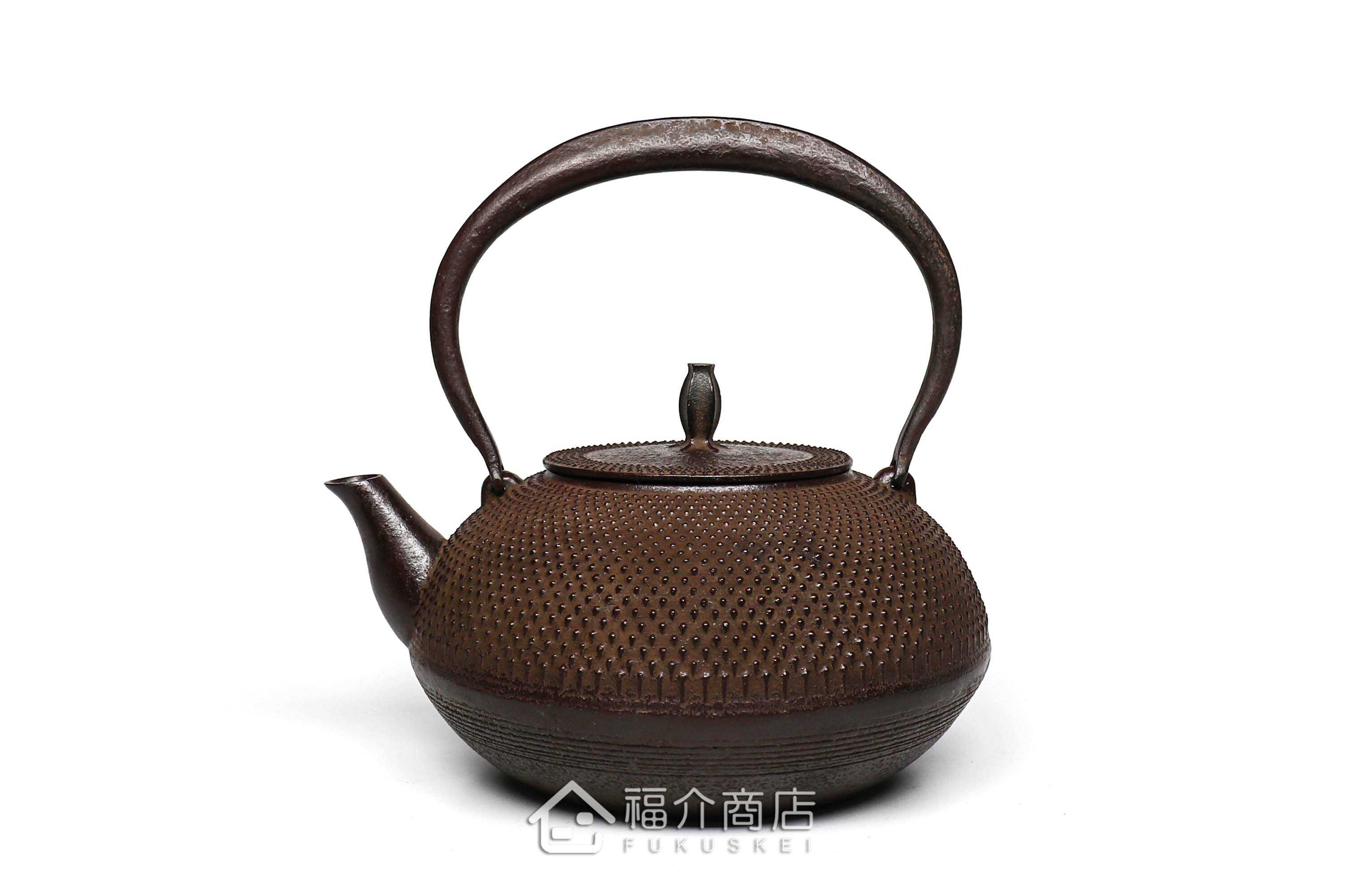 煮水泡茶用的鑄鐵茶壺