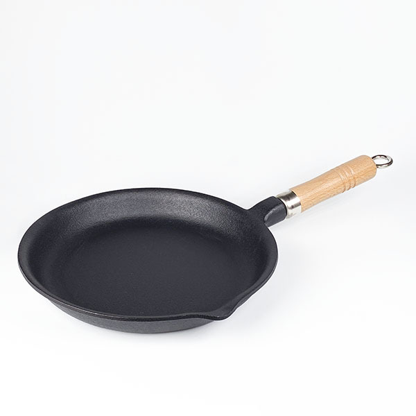 【鳳文堂】木柄平底鍋-24cm