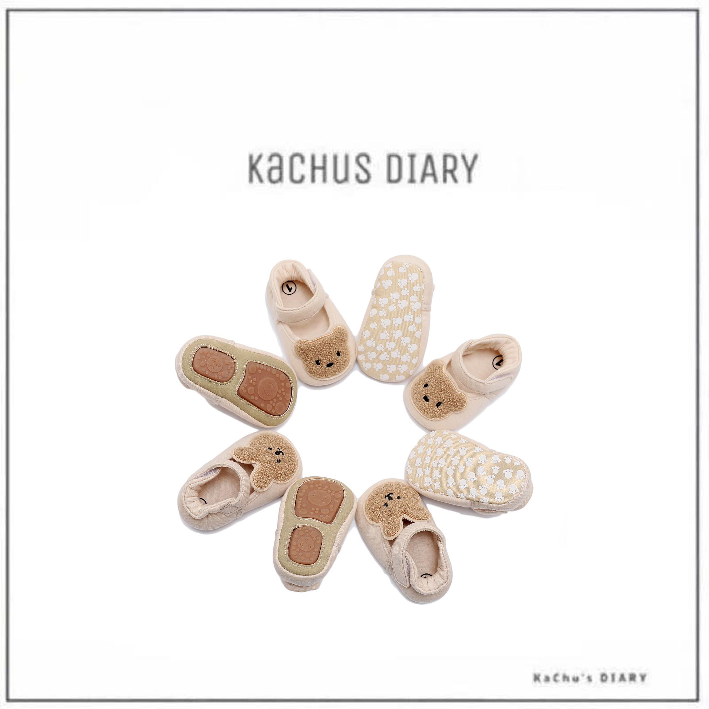 rabbit & bear softy shoes