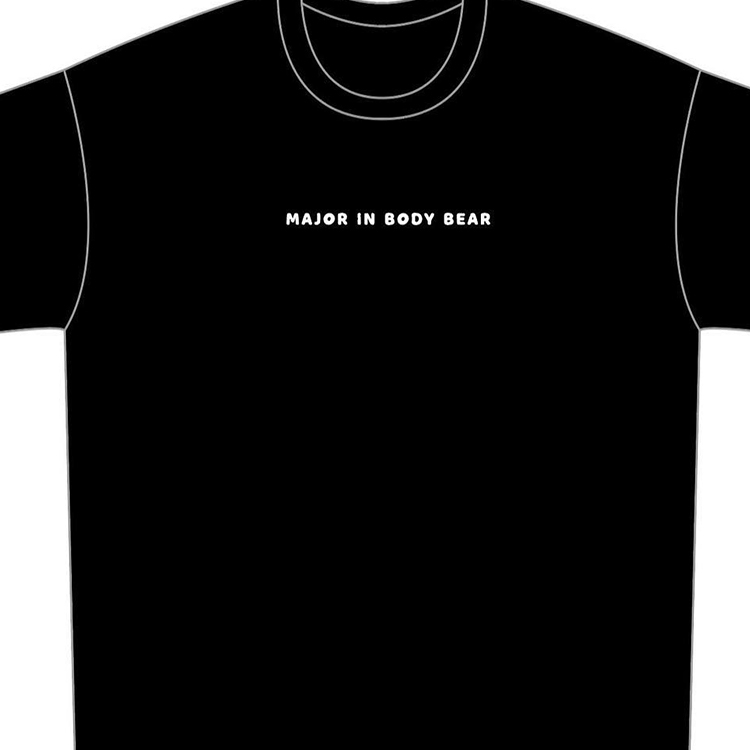 【體熊專科 Major in Body Bear】體熊專科官方團T第二彈