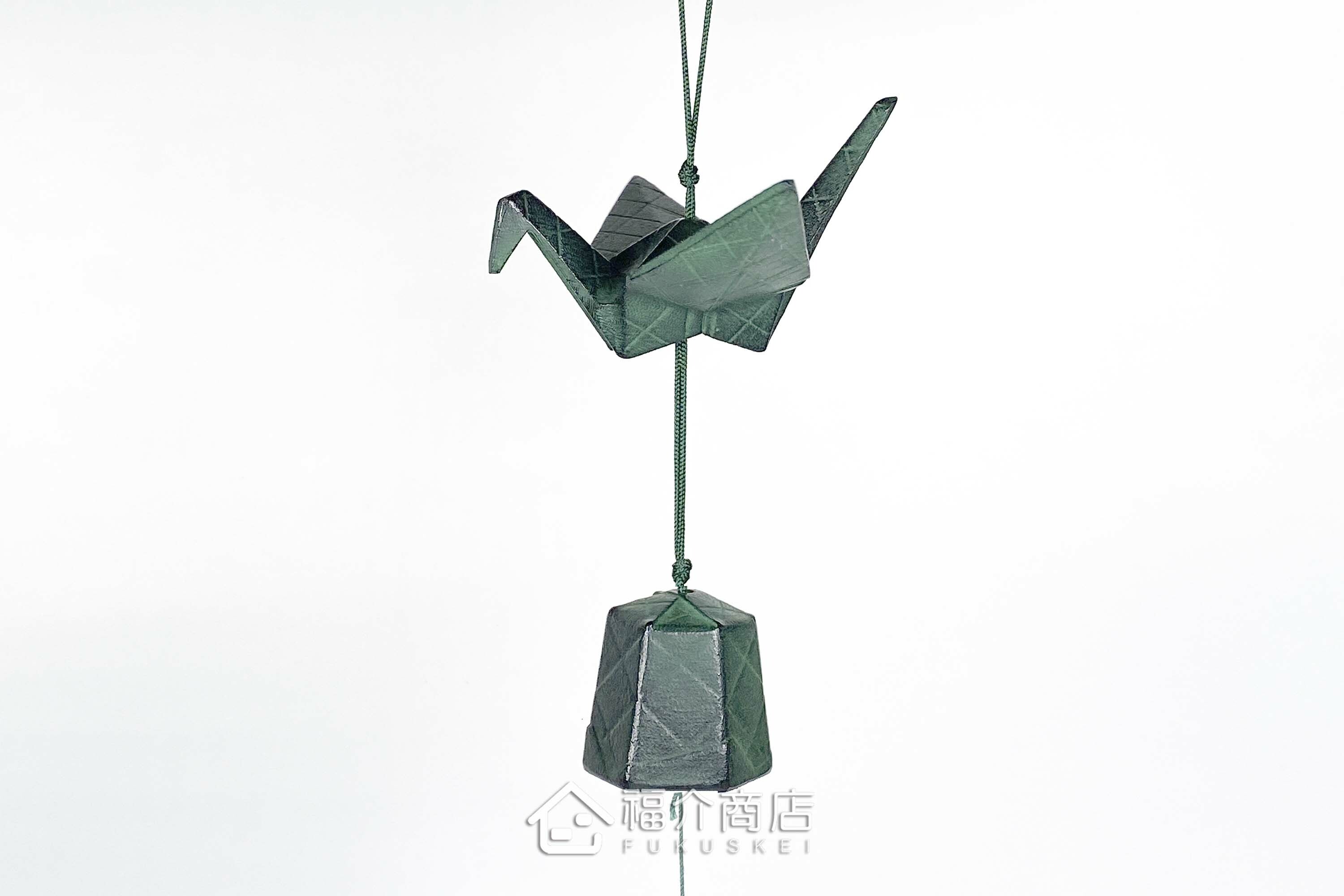 金屬做的折鶴鑄鐵風鈴