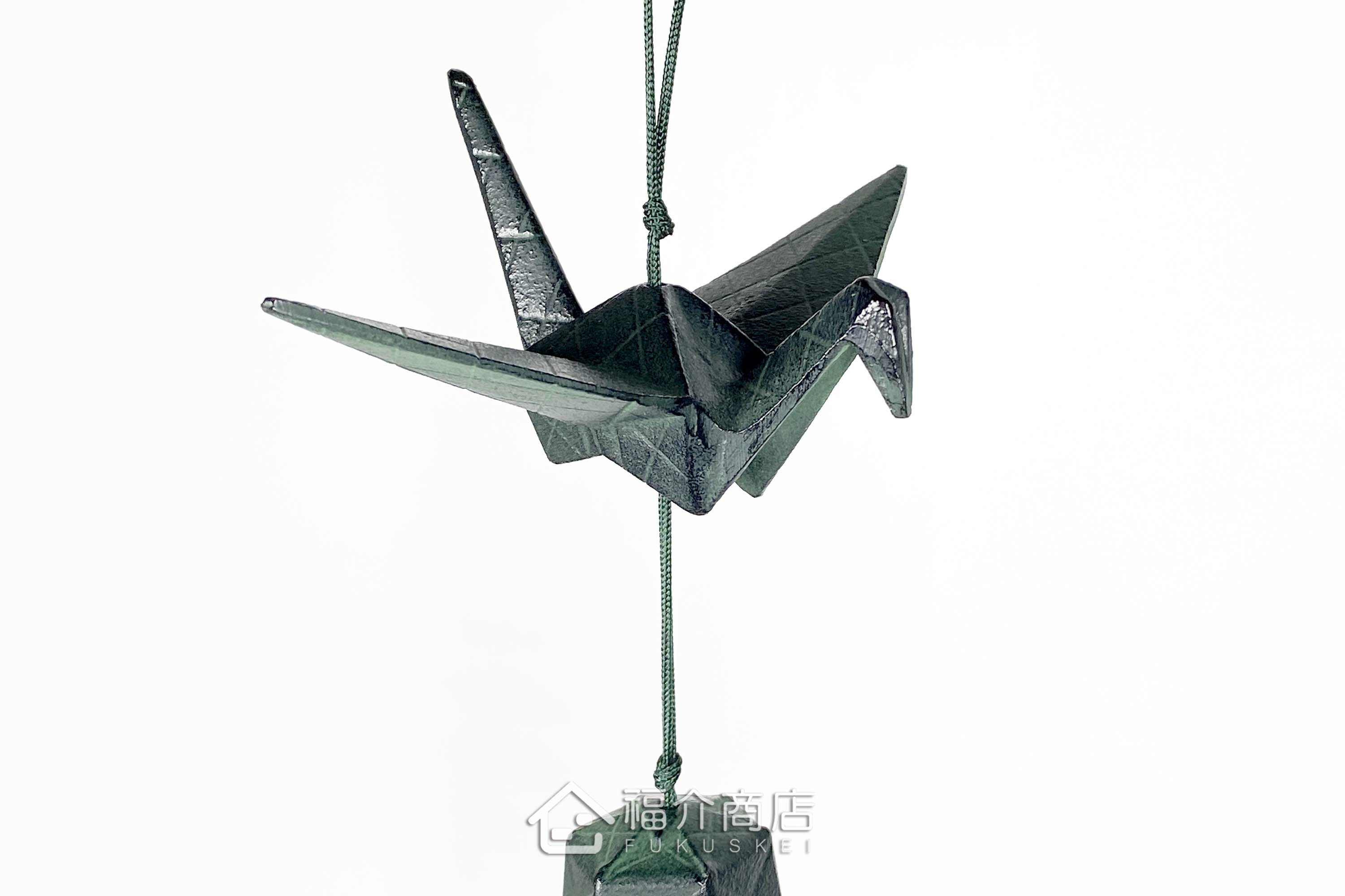 金屬做的折鶴鑄鐵風鈴