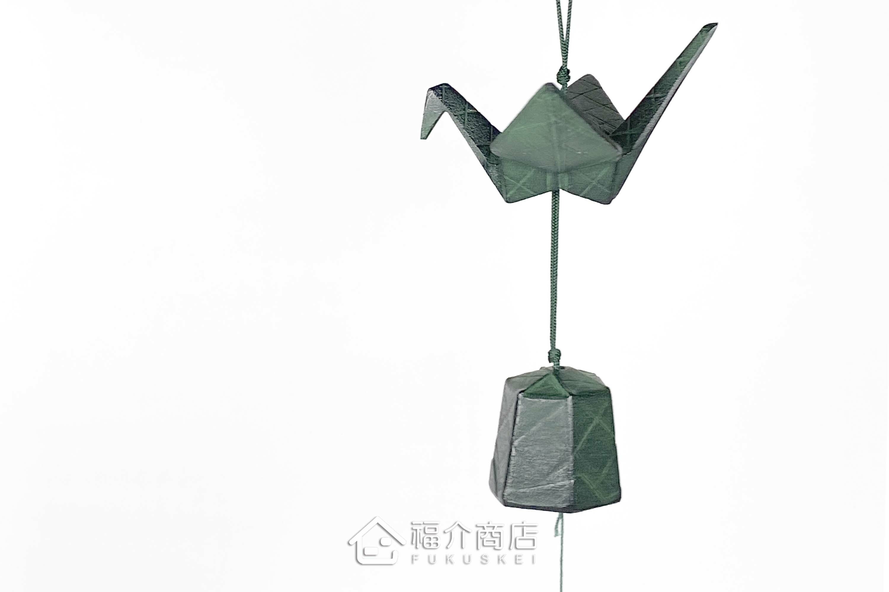 金屬做的折鶴鑄鐵風鈴