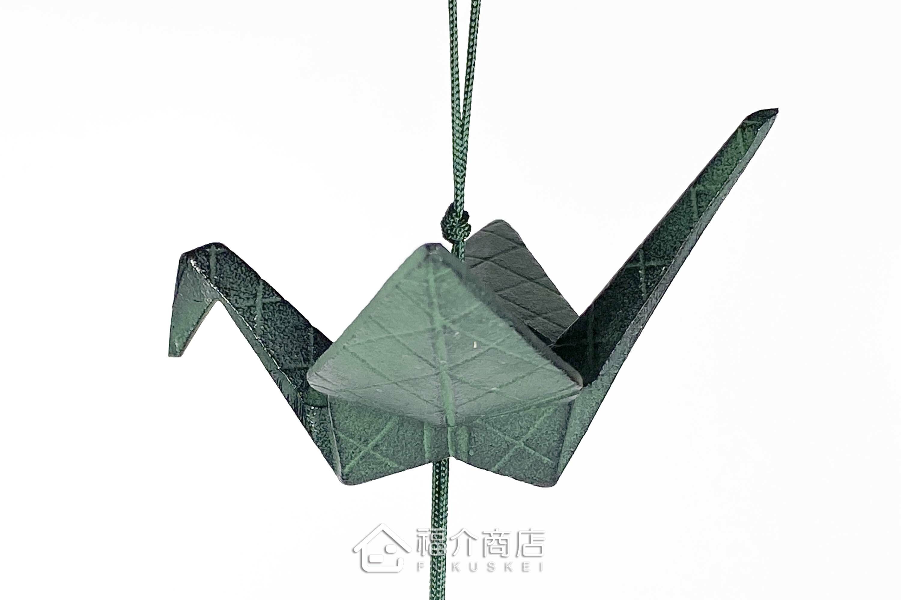 金屬做的折鶴鑄鐵風鈴