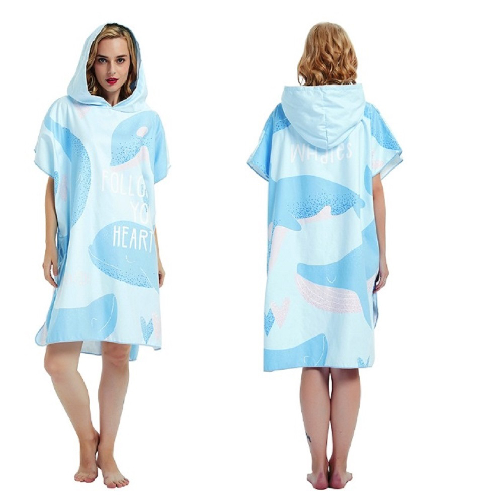 超速乾型 可穿式浴巾－(5色)