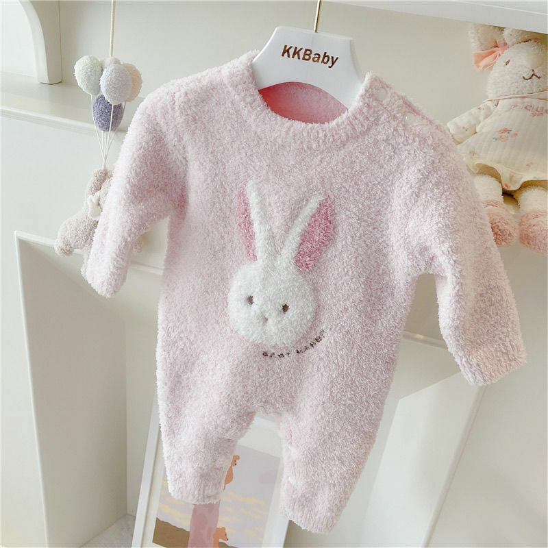 bunny and bear romper