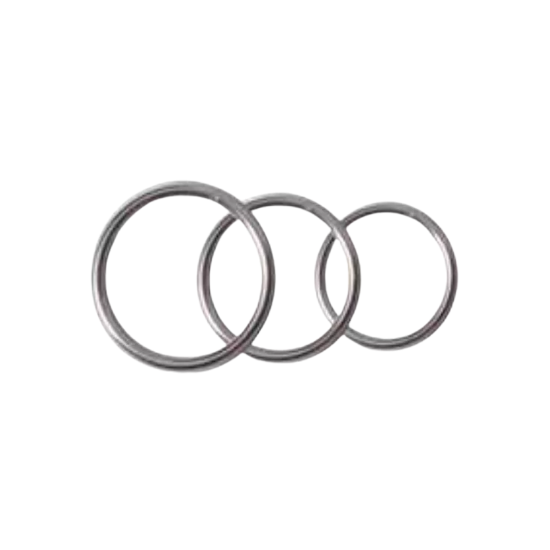 白鐵鑰匙圈（五個一包）