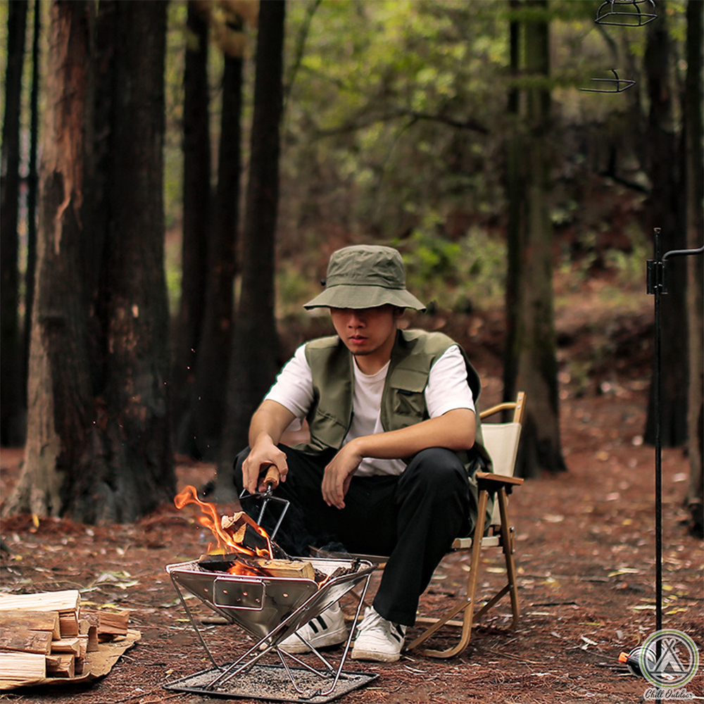 可收納防水漁夫帽－(四色)