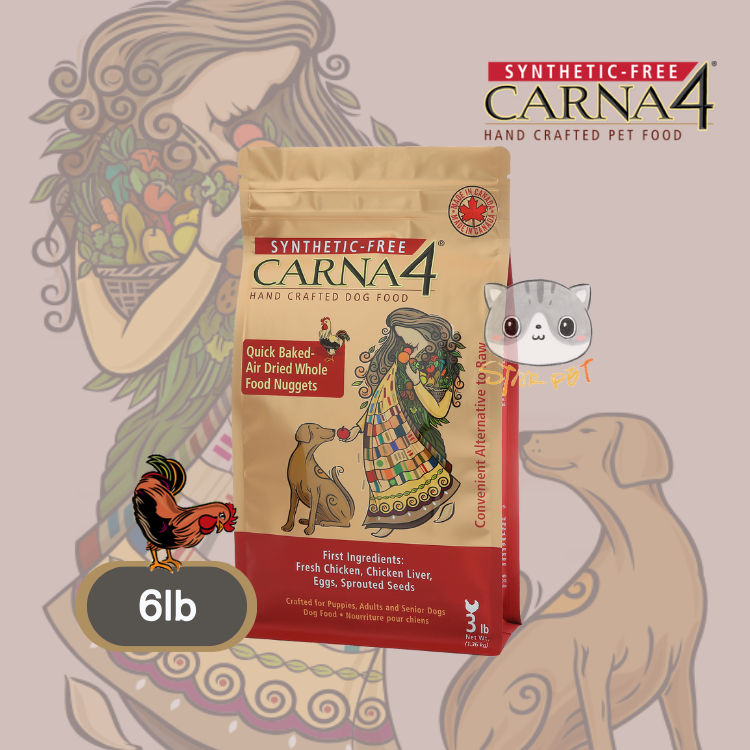 Carna4 - Chicken Dog Food 6lb