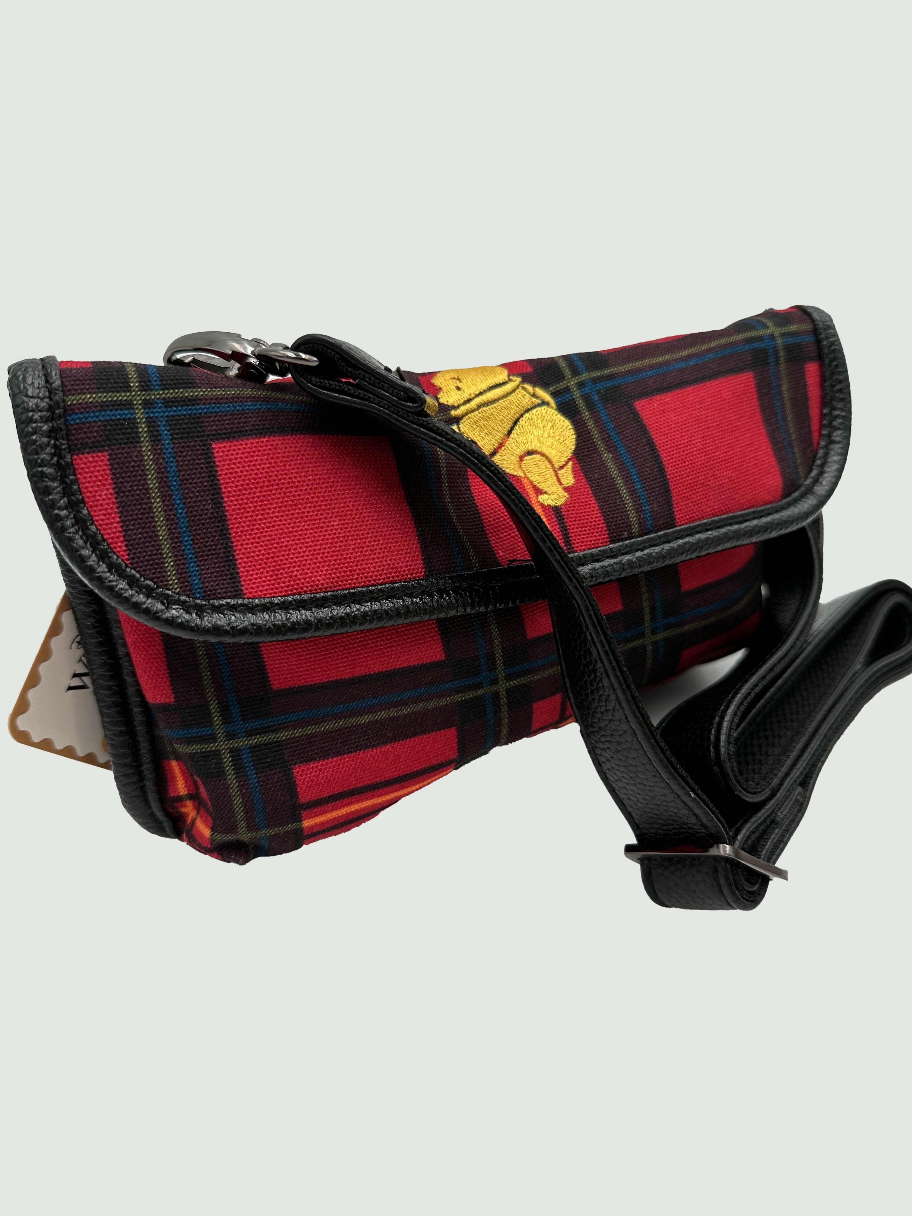 Disney Pooh Waist Bag - Plaid