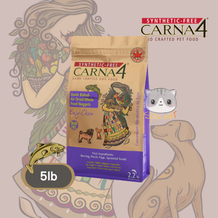 Carna4 - Easy-Chew Fish Dog Food 5lb